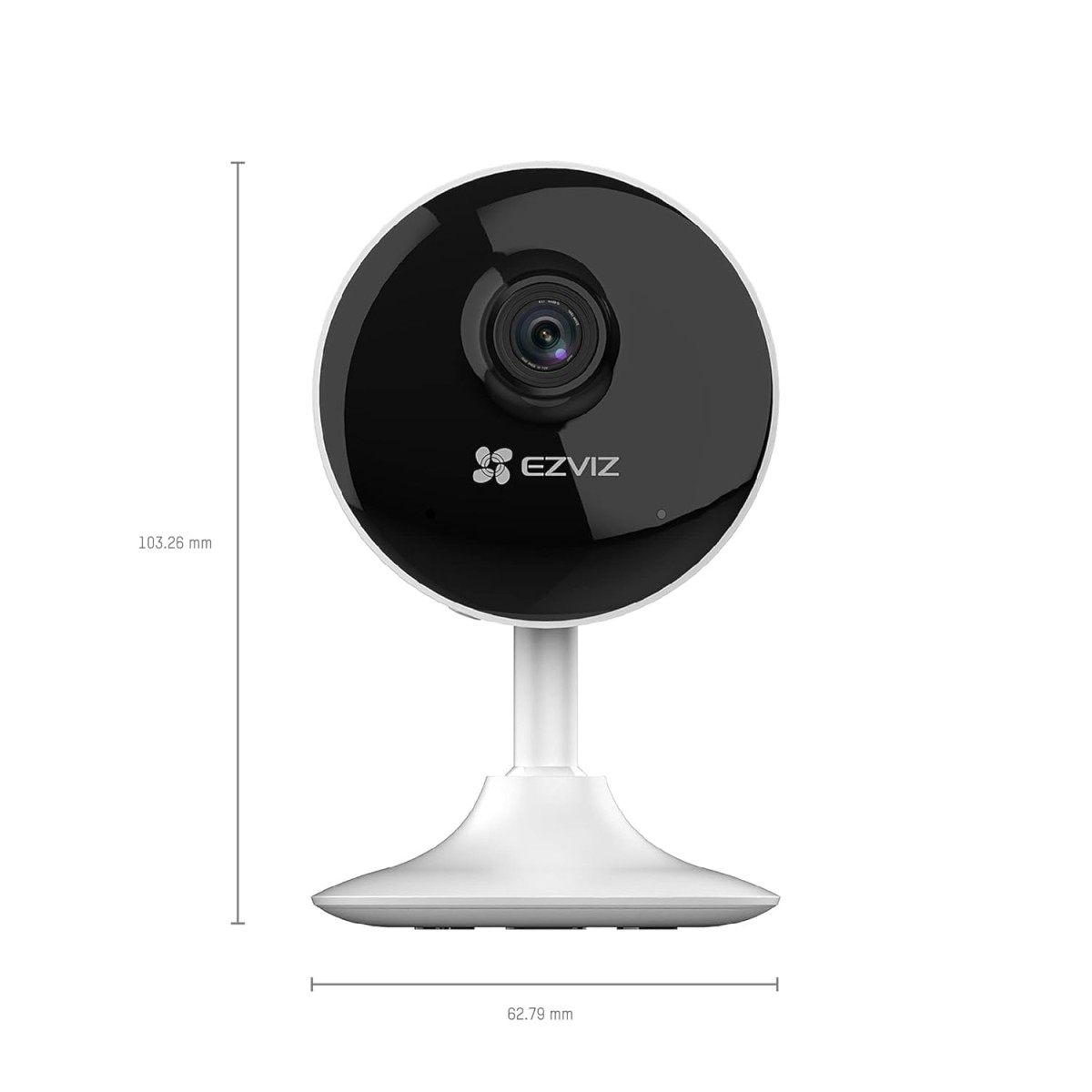 EZVIZ by Hikvision|C1C-B WiFi Indoor Home Smart Security Camera| 2 Way Talk 1080p Full HDl Privacy Protection Alexa & Google, White