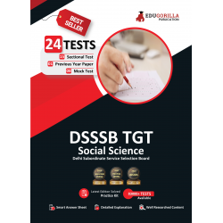 DSSSB TGT Social Studies Book 2023 (English Edition) - 8 Mock Tests, 15 Sectional Tests and 1 Previous Year Papers (2100 Solved Questions) with Free Access To Online Tests