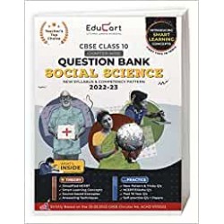 Educart CBSE Class 10 SOCIAL SCIENCE Question Bank 2023 (based on new Sample Paper Pattern of 16th Sep 2022) Edubook