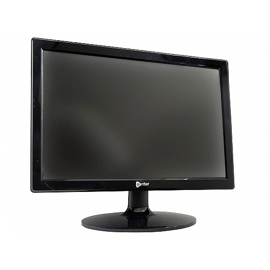 Enter 15.4 inches HD 1280 x 800 Pixels LED Backlit Monitor with HDMI & VGA (E-MO-A06, Black)