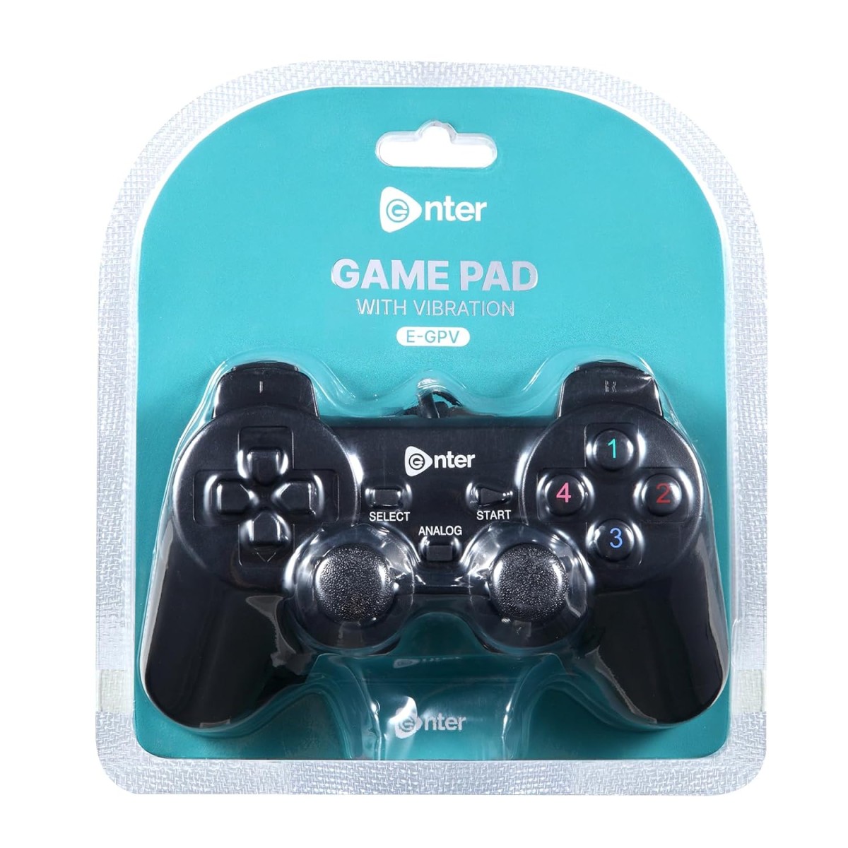 Enter Usb Game Pad With-Vibration-E-Gpv-PC-Gamepad