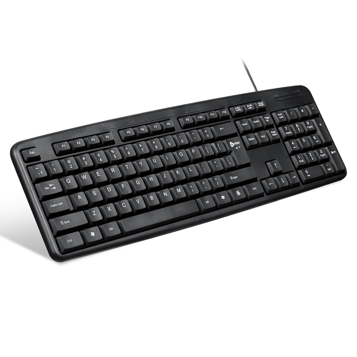 Enter Wired USB Keyboard & Mouse Combo Typemate Pro Chocolate Click Key