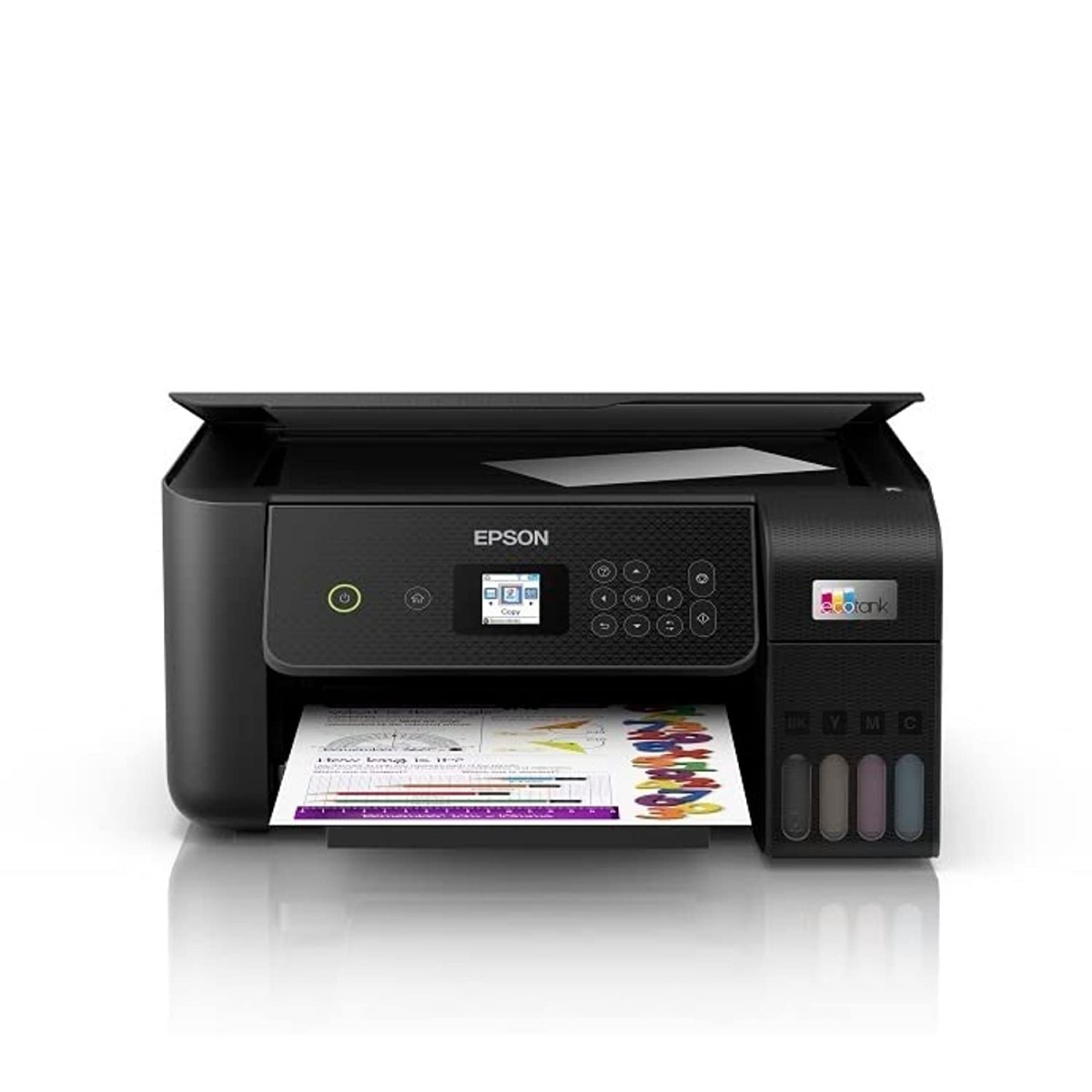 Epson Ecotank L3260 A4 Wi-Fi All-in-One Ink Tank Colour Printer, Black