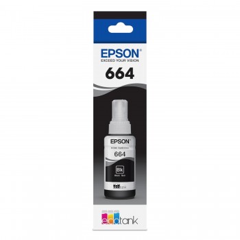 Epson T664120 EcoTank Black Ink Bottle