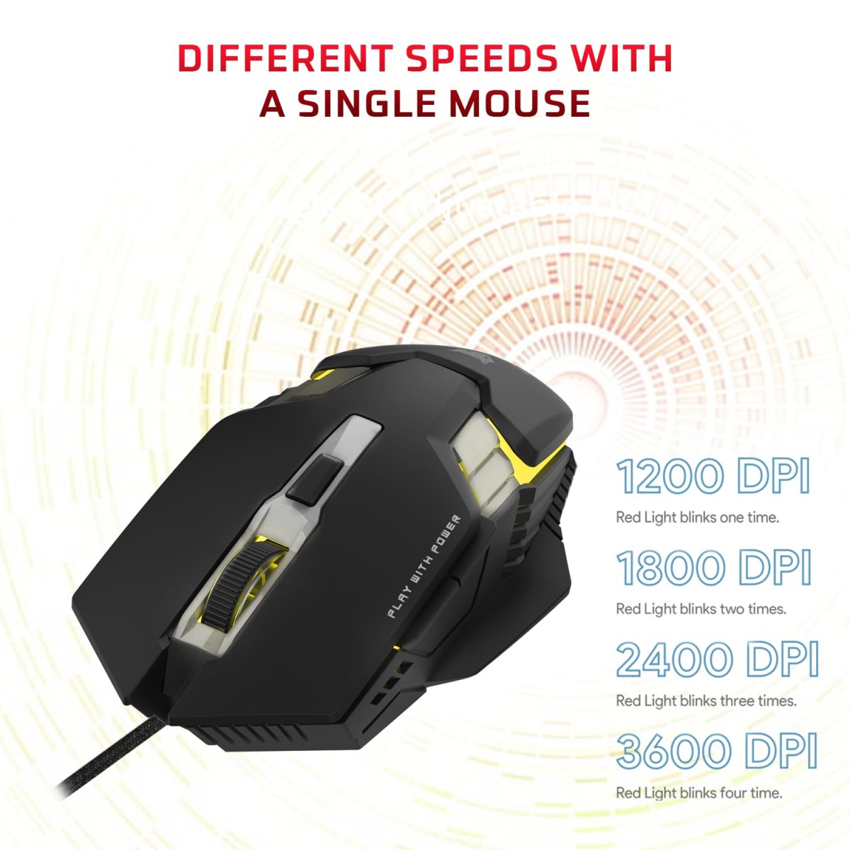 EvoFox Deathray V2 Gaming Keyboard and Mouse Combo | 6 Zone RGB Backlighting, 19 Anti Ghosting Keys, Membrane Keys, Ergonomic, Full-Size | 6 Buttons, 7 Color LED Lighting, Upto 3600DPI (Wired) EvoFox Deathray V2 Gaming Keyboard and Mouse Combo | 6 Zone RGB Backlighting, 19 Anti Ghosting Keys, Membrane Keys, Ergonomic, Full-Size | 6 Buttons, 7 Color LED Lighting, Upto 3600DPI (Wired)