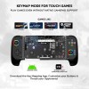 EvoFox Deck Smartphone Gamepad with iPhone/Android, XBOX, HID & Keymap mode for Android | Bluetooth v5.0 | Dual Vibration motors | Magnetic Hall 3D Joysticks | RGB Lighting and Backlit Controls