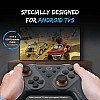 EvoFox Elite Ops Wireless Gamepad for Google TV and Android TV | 8+ Hours of Play Time | Zero Lag Connectivity Upto 12 Feet | USB Extender for TV Included | (Dusk Grey)