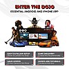 EvoFox Go Smartphone Bluetooth Mobile Gamepad for iPhones, iPads, and Android with Android Key Map mode, Dojo App and More (Grey)