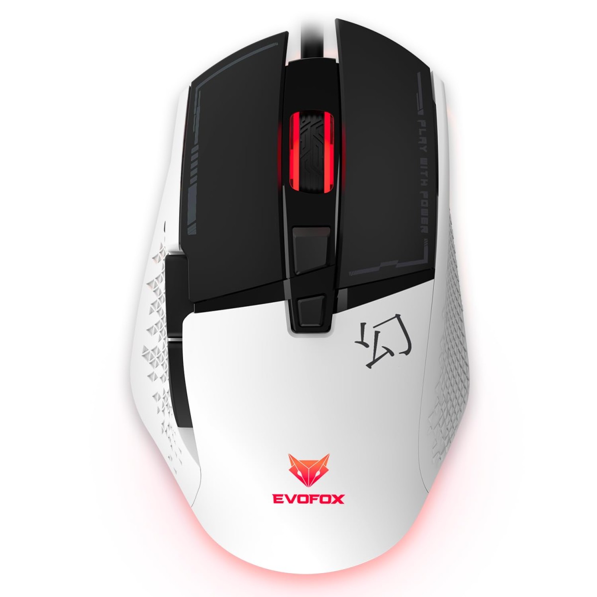 EvoFox Phantom 2 Programmable Gaming Mouse, 8 Programmable Buttons | High Performance 1000Hz Polling Rate | Ultra-Responsive 7000 FPS | 12800 DPI | RGB Lights with Music sync Mode,Windows Software EvoFox Phantom 2 Programmable Gaming Mouse, 8 Programmable Buttons | High Performance 1000Hz Polling Rate | Ultra-Responsive 7000 FPS | 12800 DPI | RGB Lights with Music sync Mode,Windows Software