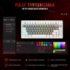 EvoFox Ronin Wireless Mechanical Keyboard (BT+2.4GHz+Wired) | 9 Layer Gasket Structure, Outemu Red Switches, Per-Key RGB, 1000Hz, nKey Rollover, Volume Controller | Windows Software (White) EvoFox Ronin Wireless Mechanical Keyboard (BT+2.4GHz+Wired) | 9 Layer Gasket Structure, Outemu Red Switches, Per-Key RGB, 1000Hz, nKey Rollover, Volume Controller | Windows Software (White)