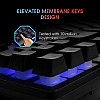 EvoFox X-Team Fireblade TKL Gaming Keyboard Combo with Breathing LED Effects 6 Button Spirit Mouse 