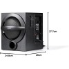 F&D A140X 2.1 Channel Multimedia Speaker (Black) | Wireless Bluetooth Speakers | Subwoofer Satellite Speakers/USB/FM | Home Theatre | Powerful Bass | Speaker for Laptop, Pc & Mobile F&D A140X 2.1 Channel Multimedia Speaker (Black) | Wireless Bluetooth Speakers | Subwoofer Satellite Speakers/USB/FM | Home Theatre | Powerful Bass | Speaker for Laptop, Pc & Mobile