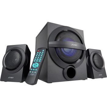 F&D A140X 2.1 Channel Multimedia Speaker (Black) | Wireless Bluetooth Speakers | Subwoofer Satellite Speakers/USB/FM | Home Theatre | Powerful Bass | Speaker for Laptop, Pc & Mobile F&D A140X 2.1 Channel Multimedia Speaker (Black) | Wireless Bluetooth Speakers | Subwoofer Satellite Speakers/USB/FM | Home Theatre | Powerful Bass | Speaker for Laptop, Pc & Mobile