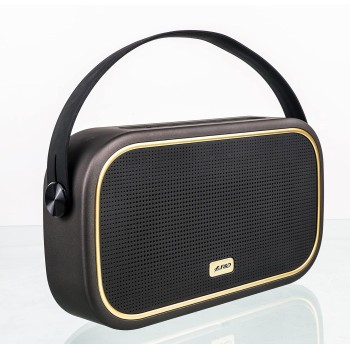 F&D W18 Wireless Portable Bluetooth Speaker (Black) | Charging Micro USB | TF Card/FM | Home Theatre | 5 Hours Playtime | Portable Speaker for Home, Outdoors & Travel F&D W18 Wireless Portable Bluetooth Speaker (Black) | Charging Micro USB | TF Card/FM | Home Theatre | 5 Hours Playtime | Portable Speaker for Home, Outdoors & Travel
