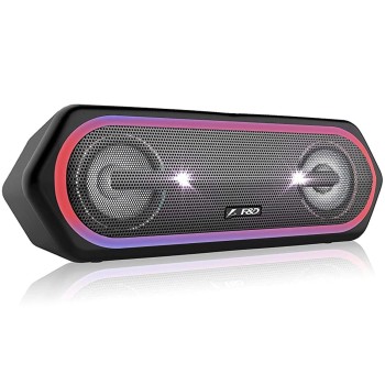 F&D W40 Wireless Portable Bluetooth Speaker (Black) | Charging Micro USB | TF Card/AUX/FM | Home Theatre | 6 Hours Playtime | Portable Speaker for Home, Outdoors & Travel F&D W40 Wireless Portable Bluetooth Speaker (Black) | Charging Micro USB | TF Card/AUX/FM | Home Theatre | 6 Hours Playtime | Portable Speaker for Home, Outdoors & Travel