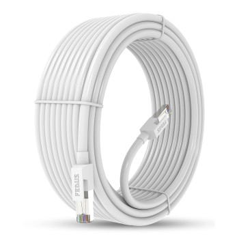 FEDUS Cat6 Ethernet Cable, 15 Meter High Speed 550MHZ / 10 Gigabit Speed UTP LAN Cable, Network Cable Internet Cable RJ45 Cable LAN Wire