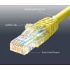 FEDUS Cat6 Ethernet Cable, 30 Meter High Speed 550MHZ/10 Gigabit Speed UTP LAN Cable, Network Cable Internet Cable RJ45 Cable LAN Wire Router Yellow