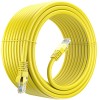 FEDUS Cat6 Ethernet Cable, 30 Meter High Speed 550MHZ/10 Gigabit Speed UTP LAN Cable, Network Cable Internet Cable RJ45 Cable LAN Wire Router Yellow