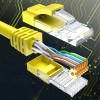 FEDUS Cat6 Ethernet Cable, 30 Meter High Speed 550MHZ/10 Gigabit Speed UTP LAN Cable, Network Cable Internet Cable RJ45 Cable LAN Wire Router Yellow