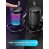 FIFINE A6V USB Gaming Condenser Microphone with RGB, Quick Mute, Pop Filter, Shock Mount & Gain Control – Ideal for PC, PS5, Streaming, Discord, Twitch, Podcasts & Videos|Black FIFINE A6V USB Gaming Condenser Microphone with RGB, Quick Mute, Pop Filter, Shock Mount & Gain Control – Ideal for PC, PS5, Streaming, Discord, Twitch, Podcasts & Videos|Black