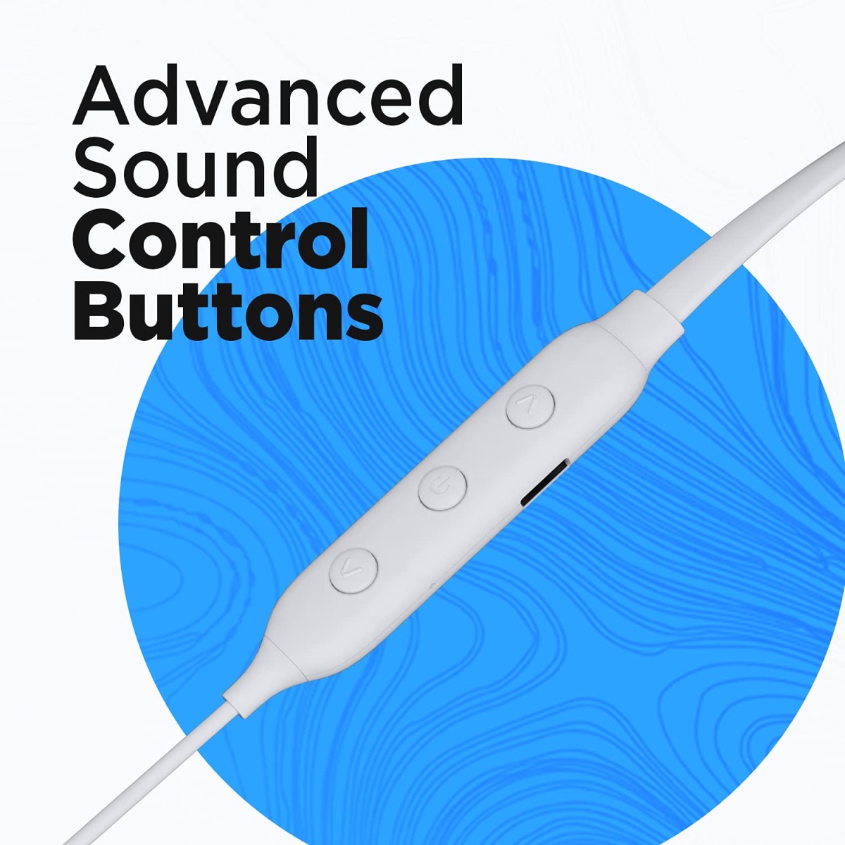 FLiX (Beetel) Blaze 120 Bluetooth Wireless in Ear Earphones with Mic (White)