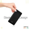 FLiX (Beetel) Decathon Slim 10,000 mAh Lithium Polymer Power Bank Type C Input and Output, Micro USB Port Input (Black)