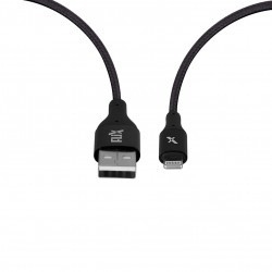 FLiX (Beetel) USB to Lightning Nylon Braided Data Sync & 2A Fast Charging Cable, Made in India (XCD-L103)