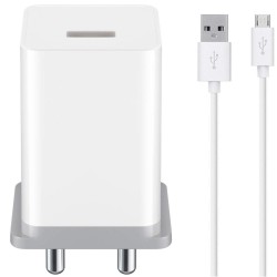 Fast Charger for Oppo Charger Original Mobile Charger with 1 Meter Micro USB Charging Data Cable