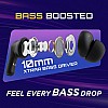 Fastrack Fpods FZ100 TWS in-Ear Earbuds with Mega 50 Hrs Playtime|Extra Deep Bass Driver|Quad Mic ENC for Clear Calls|Ultra Low 40ms Latency Gaming Mode|NitroFast Charge-200 Min in 10 Min-Black