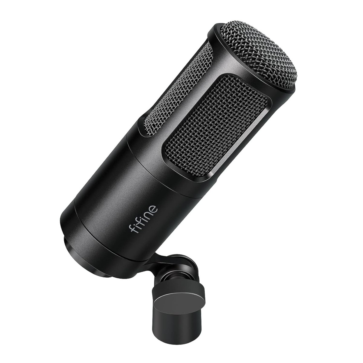 Fifine K669D XLR Dynamic Microphone, Vocal Podcast Microphone with Cardioid Pattern, Studio Metal Mic for Streaming Voice-Over Dubbing Video Recording, Black Fifine K669D XLR Dynamic Microphone, Vocal Podcast Microphone with Cardioid Pattern, Studio Metal Mic for Streaming Voice-Over Dubbing Video Recording, Black
