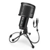 Fifine K683A USB Desktop PC Microphone with Pop Filter for Computer and Mac, Studio Condenser Mic with Gain Control, Mute Button, Headphone Jack & Extra USB-C Plug Fifine K683A USB Desktop PC Microphone with Pop Filter for Computer and Mac, Studio Condenser Mic with Gain Control, Mute Button, Headphone Jack & Extra USB-C Plug