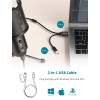 Fifine K683A USB Desktop PC Microphone with Pop Filter for Computer and Mac, Studio Condenser Mic with Gain Control, Mute Button, Headphone Jack & Extra USB-C Plug Fifine K683A USB Desktop PC Microphone with Pop Filter for Computer and Mac, Studio Condenser Mic with Gain Control, Mute Button, Headphone Jack & Extra USB-C Plug