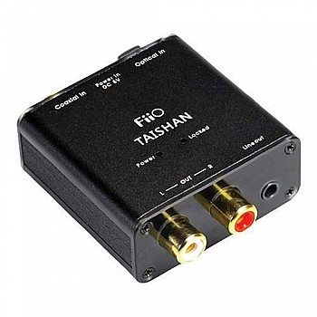 FiiO D03K Coaxial-Optical to Stereo Audio Converter Black