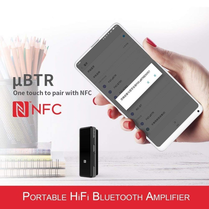 FiiO uBTR HiFi Bluetooth Receiver (White)