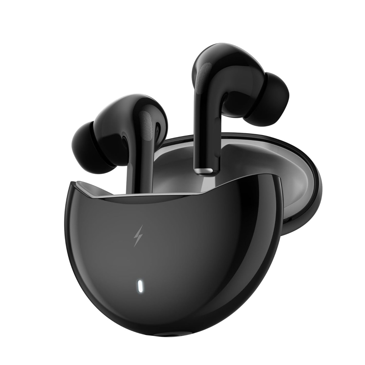 Fire-Boltt Aero TWS Earbuds Custom EQ, Wireless Bluetooth 5.4, Music & App Support, 50H Playtime, Fast Charging Black