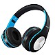 Fire-Boltt Blast 1000 Hi-Fi Stereo Over-Ear Wireless Bluetooth Headphones with Foldable Earmuffs, 20-Hours Playtime & Built-in Mic (Black)