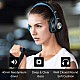 Fire-Boltt Blast 1000 Hi-Fi Stereo Over-Ear Wireless Bluetooth Headphones with Foldable Earmuffs, 20-Hours Playtime & Built-in Mic (Black)