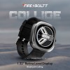 Fire-Boltt Collide 1.32" Display Smartwatch, Bluetooth Calling with Body Shielding Metal Paint, Single BT Connection, BT 2.0 Ultra Low Power Consumption, SpO2 (Silver Black)