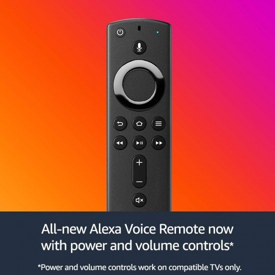 Fire TV Stick 2nd Gen Streaming media player with Alexa Voice Remote