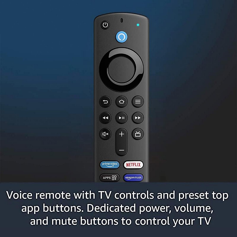 Fire TV Stick 4K with all-new Alexa Voice Remote (includes TV and app controls), Dolby Vision