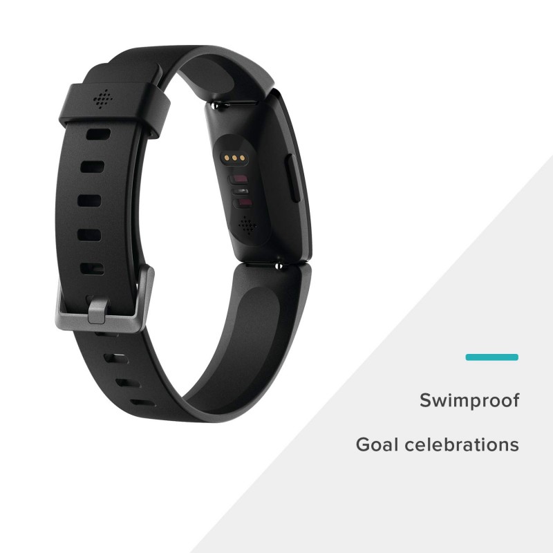 Fitbit Inspire HR Health and Fitness Tracker with Heart Rate (Black) Fitbit Inspire HR Health and Fitness Tracker with Heart Rate (Black)