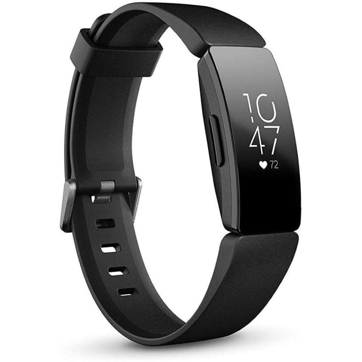 Fitbit Inspire HR Health and Fitness Tracker with Heart Rate (Black) Fitbit Inspire HR Health and Fitness Tracker with Heart Rate (Black)