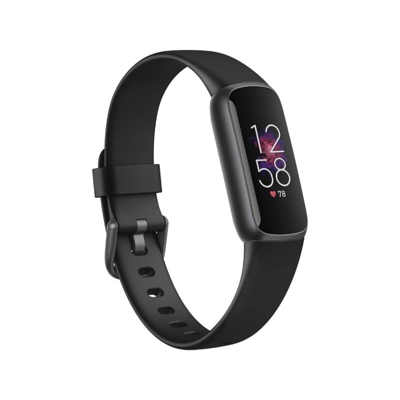 Fitbit Luxe Fitness and Wellness Tracker with Stress Management, Sleep Tracking and 24/7 Heart Rate, Black/Graphite, One Size (S & L Bands Included) Fitbit Luxe Fitness and Wellness Tracker with Stress Management, Sleep Tracking and 24/7 Heart Rate, Black/Graphite, One Size (S & L Bands Included)