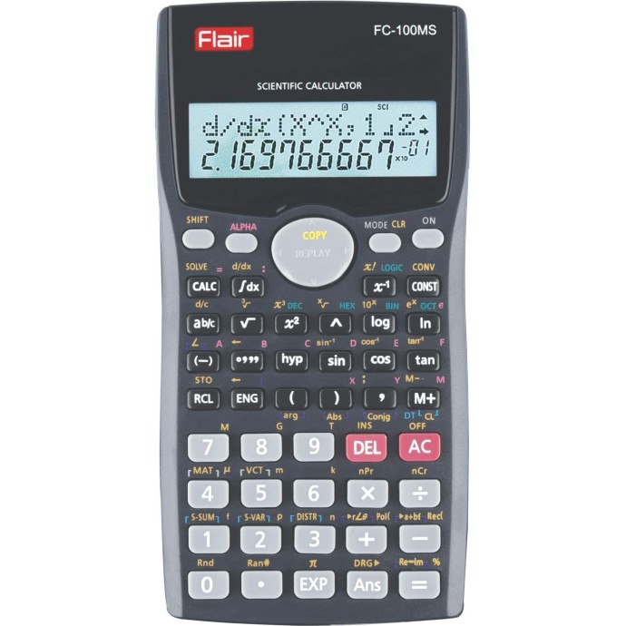 Flair Scientific Calculator FC-100MS Flair Scientific Calculator FC-100MS