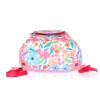 Spring Floral Printed School 32 L बैकपैक (गुलाबी)