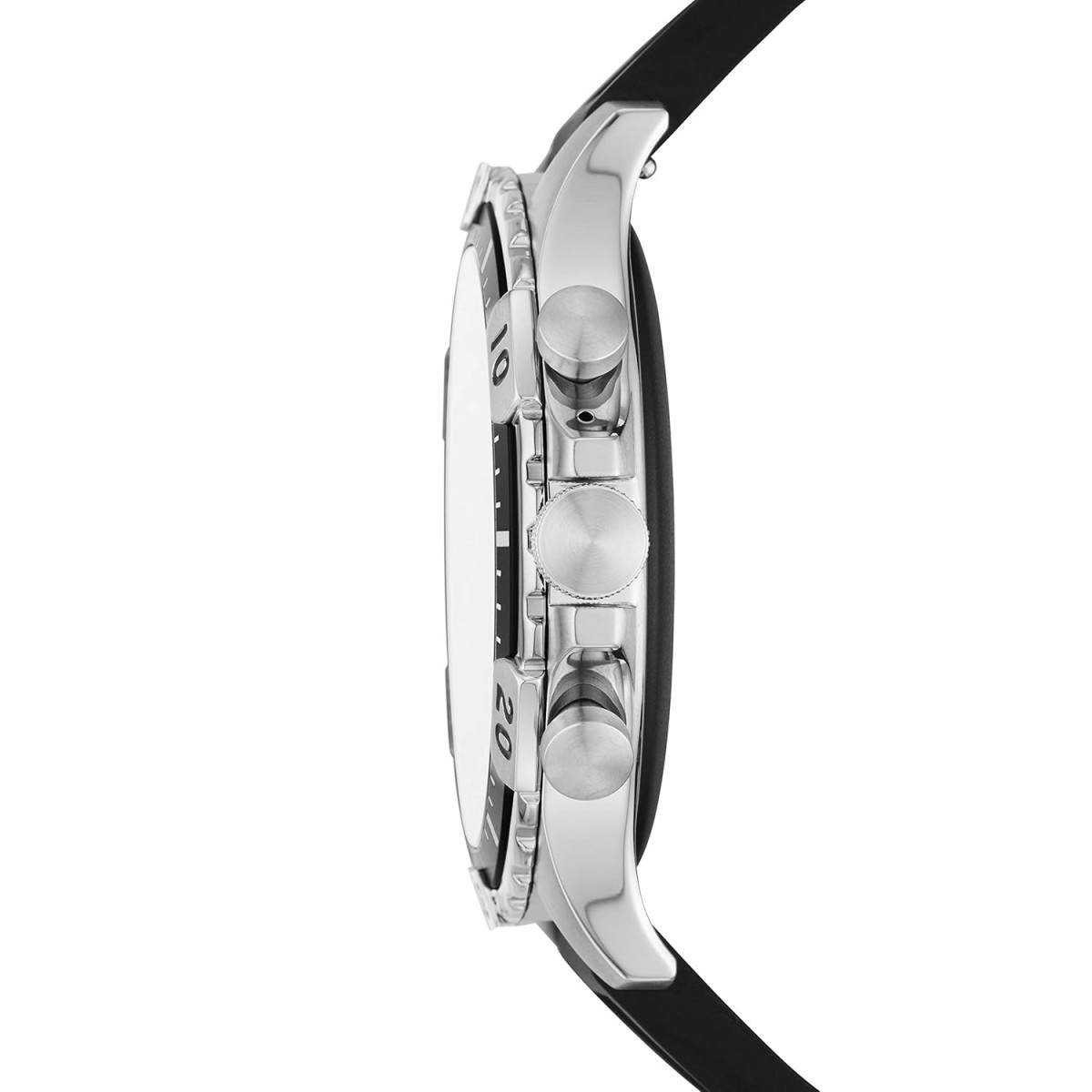 Fossil Gen 5 (46mm, black) Garrett Silicone Touchscreen Men's Smartwatch with Speaker, Heart Rate, GPS, Music storage and Smartphone Notifications - FTW4041