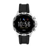 Fossil Gen 5 (46mm, black) Garrett Silicone Touchscreen Men's Smartwatch with Speaker, Heart Rate, GPS, Music storage and Smartphone Notifications - FTW4041
