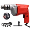 Foster FPD-010A 10 millimeters Chuck Size 400-Watt Pistol Grip Drill Machine for Home,red