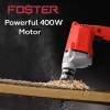 Foster FPD-010A 10 millimeters Chuck Size 400-Watt Pistol Grip Drill Machine for Home,red