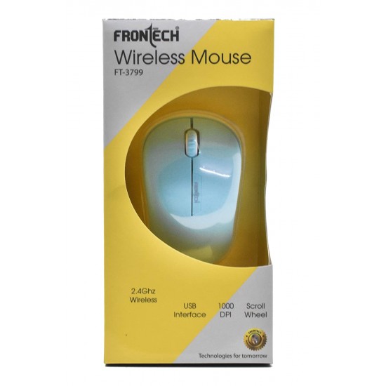 Frontech FT-3799 Wireless Optical 3 Button Mouse